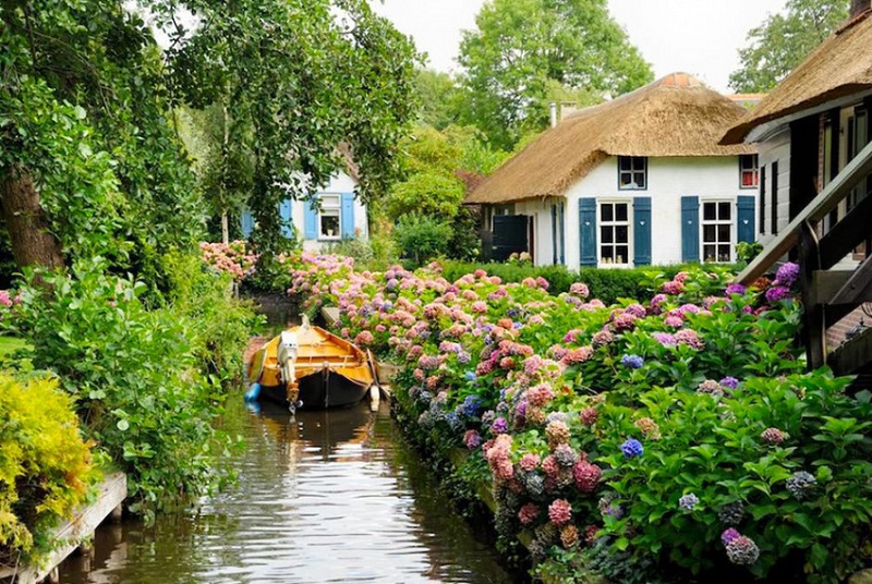 Đất nước Hà Lan đẹp như truyện cổ tích. Ảnh: Internet
